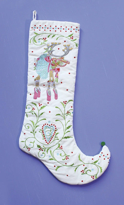 Patience Brewster Dash Away Dancer Stocking 3 Patience Brewster Dash Away Dancer Stocking