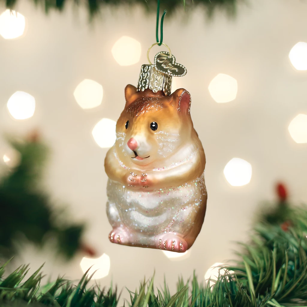 Old World Christmas Henry The Hamster Ornament 3 Old World Christmas Henry The Hamster Ornament