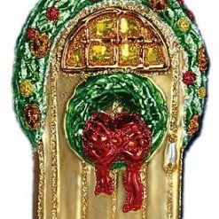 Old World Christmas Welcome Holiday Door Ornament