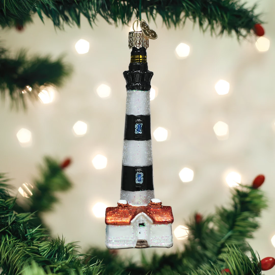 TheHolidayBarn.com Bodie Island Lighthouse Ornament Christmas 3 TheHolidayBarn.com Bodie Island Lighthouse Ornament Christmas