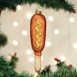 TheHolidayBarn.com Corn Dog Ornament Christmas