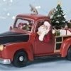 Roman Santa Pickup Truck Music Box