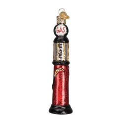 Old World Christmas Retro Cylinder Gas Pump Ornament