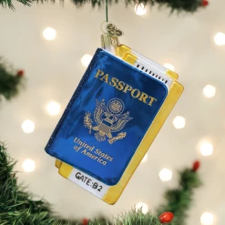 TheHolidayBarn.com Passport Ornament