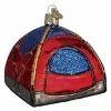 Old World Christmas Dome Tent Camping Ornament