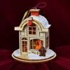 Ginger Cottages Christmas Stocking Shoppe Balsa Wood Ornament 2 Ginger Cottages Christmas Stocking Shoppe Balsa Wood Ornament