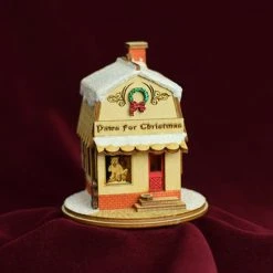 Ginger Cottages Paws For Christmas Balsa Wood Ornament