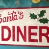 Raz Santa's Diner Sign New!