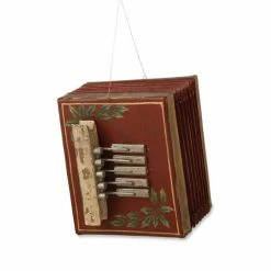 The Holiday Barn Accordian Ornament - Bethany Lowe