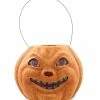 Bethany Lowe Vintage Pumpkin Bucket - Large
