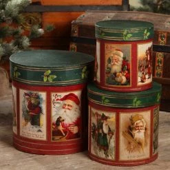 Bethany Lowe Santa Nesting Boxes