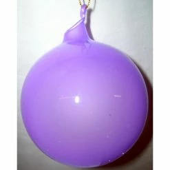 Winward Jim Marvin Ornaments Jim Marvin Lavender Bubblegum Glass Ornaments