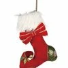 TheHolidayBarn.com Christmas Adelaide Stocking Accent Pillow 1 TheHolidayBarn.com Christmas Adelaide Stocking Accent Pillow