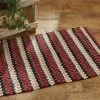 Park Designs Americana Rag Rug New!