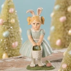 Bethany Lowe Pouting Easter Girl Figurine New!