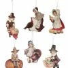 Bethany Lowe Thanksgiving Child Dummy Board Ornaments New!