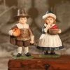 Bethany Lowe Thanksgiving Children Figurines 2 Bethany Lowe Thanksgiving Children Figurines