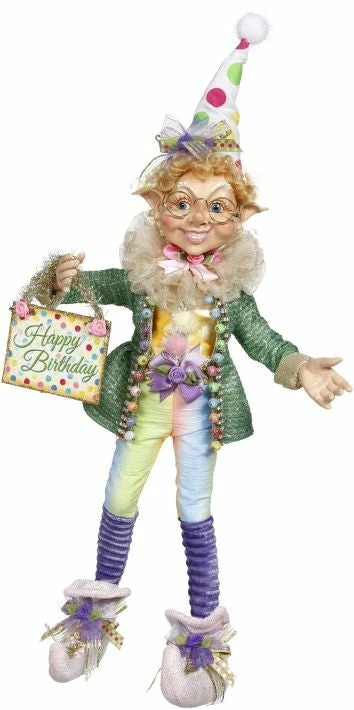 Mark Roberts Birthday Bash Elfin - 17" 3 Mark Roberts Birthday Bash Elfin - 17"