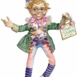 New! Mark Roberts Birthday Bash Elfin - 12"