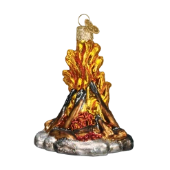 Old World Christmas Campfire Ornament