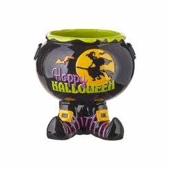 Raz New! Candy Cauldron With Witch Feet