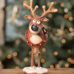 Bethany Lowe Chicken Lips Santa's Reindeer