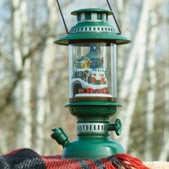 The Holiday Barn Christmas Lantern With Train