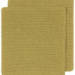 TheHolidayBarn.com Crocheted Dishcloths, Cactus Green New!