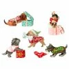 Raz New! Dogs With Christmas Gifts, Ornament Set