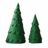 Creative Co-Op Evergreen Felt Trees Christmas