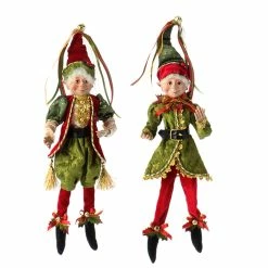 Raz New! Classic Christmas Elves, 16" 5 Raz New! Classic Christmas Elves, 16