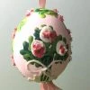 TheHolidayBarn.com New! Pink Flower Bouquet Egg Ornament 1 TheHolidayBarn.com New! Pink Flower Bouquet Egg Ornament