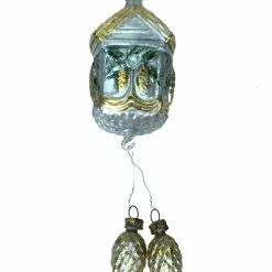 Nostalgie Christbaumschmuck Christmas Vintage Patina German Cuckoo Clock Ornament