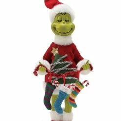 Enesco Grinch Figurine, All The Trimmings New!