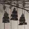 Bethany Lowe Haunted House Silhouette Ornaments