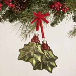 Bethany Lowe Holly Dangle Ornament