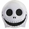 Elope Jack Skellington Mask With Moving Mouth 2 Elope Jack Skellington Mask With Moving Mouth