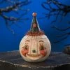 Bethany Lowe Jackie White-O-Ween Pumpkin Jar New!