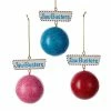 Kurt Adler Jaw Busters Ornament Set