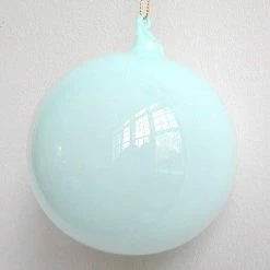 TheHolidayBarn.com Jim Marvin Baby Blue Bubblegum Glass Ornaments Jim Marvin Ornaments