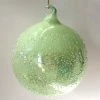 Winward New! Jim Marvin Light Green Beaded Art Glass Ornaments
