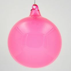 Winward New! Jim Marvin Cherry Pink Bubblegum Glass Ornaments