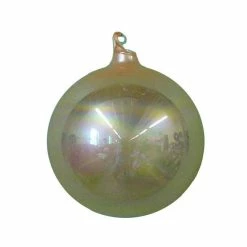 Winward New! Pink Champagne Pearl Glass Ball Ornaments