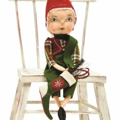 Joe Spencer Ezra Santa's Helper Doll