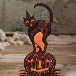 Bethany Lowe Jack-O On Jack O'Lantern Dummy Board