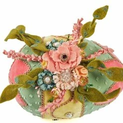 Katherine's Collection New! Blooms & Blessings Fabric Eggs 7 Katherine's Collection New! Blooms & Blessings Fabric Eggs