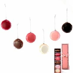 Katherine's Collection French Macaroon Ornaments, Boxed Set