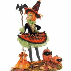 Katherine's Collection Mod Witch Figurine New!