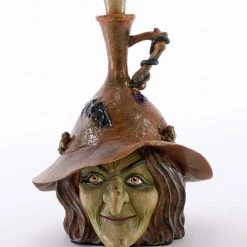 New! Katherine's Collection Brunhilda's Witch Jug Head