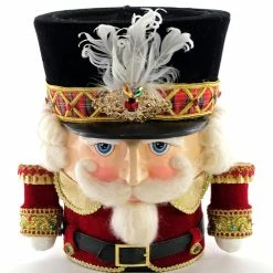 Katherine's Collection Christmas Wishes Nutcracker Candy Container